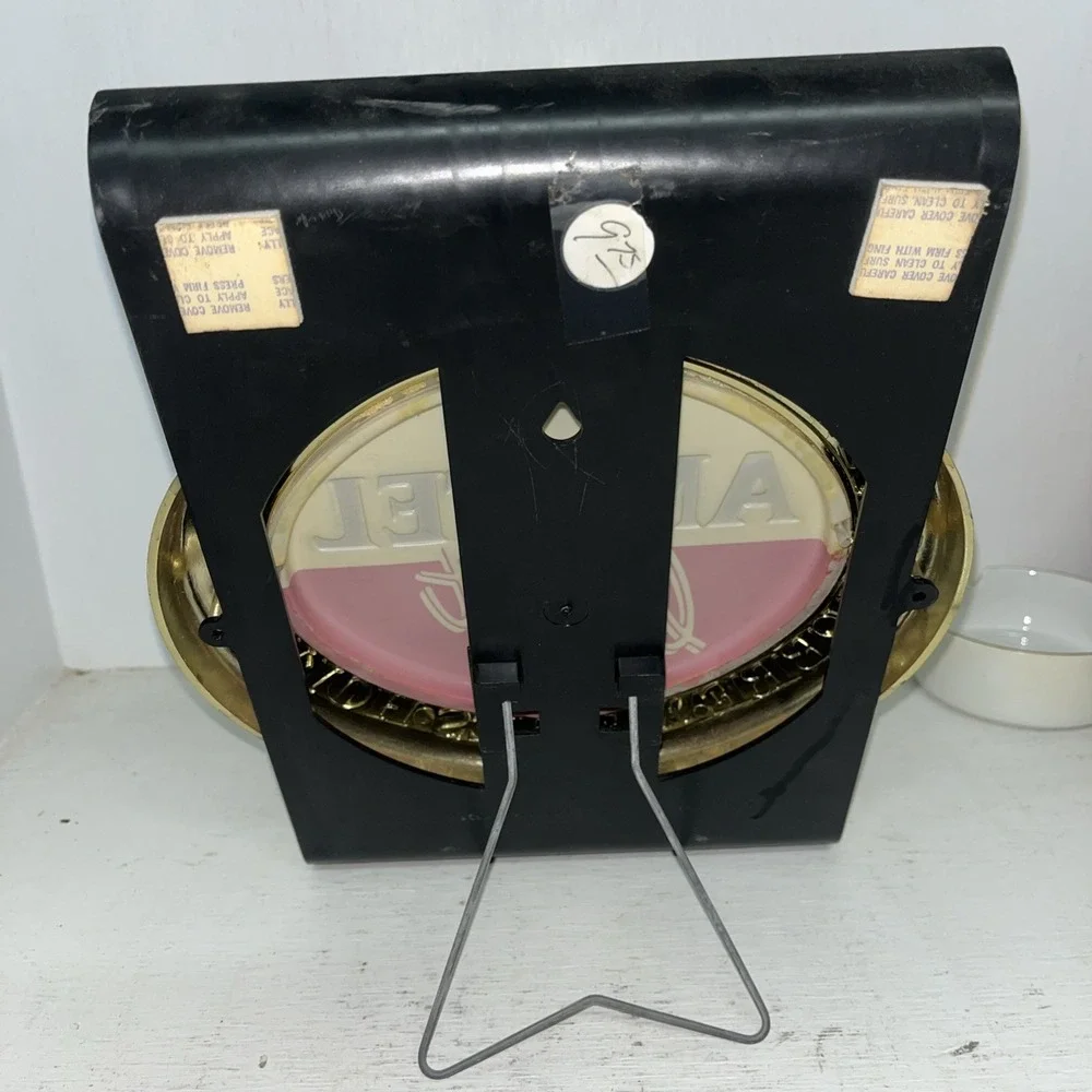 AMSTEL LIGHT IMPORTED BIER COUNTER / WALL PROMO DISPLAY IN EXCELLENT CONDITION